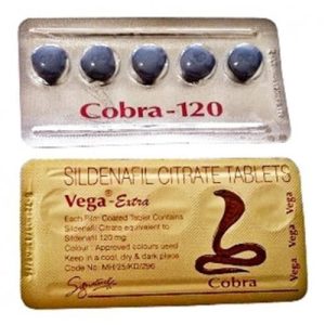 Cobra 120mgs blue (20 tabs )